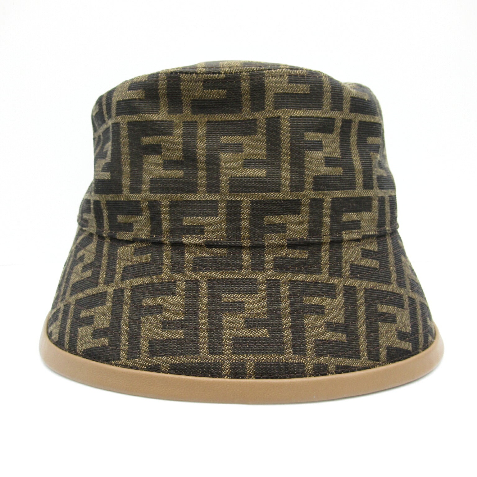 Fendi Polyester Hat Brown Unisex