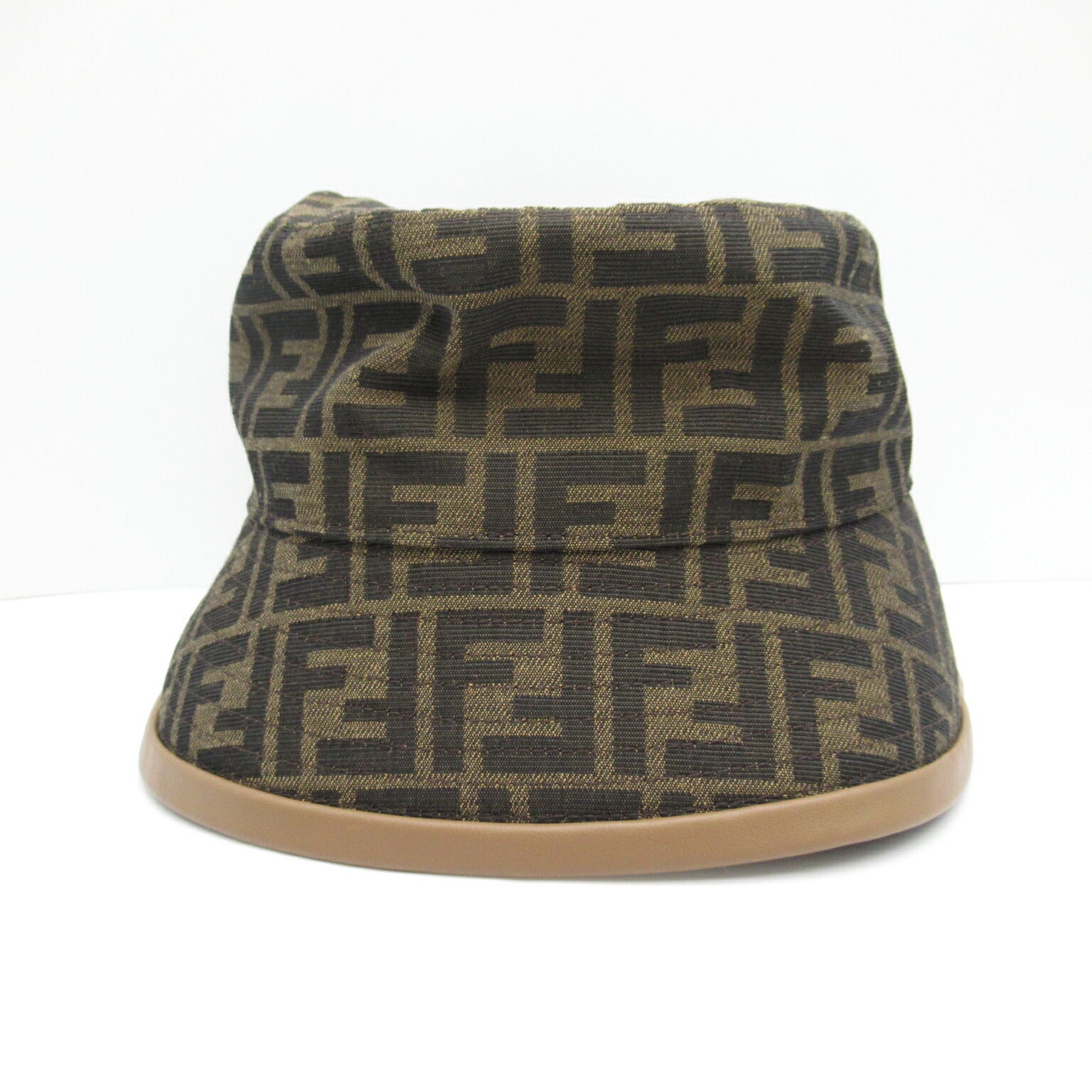 Fendi Polyester Hat Brown Unisex