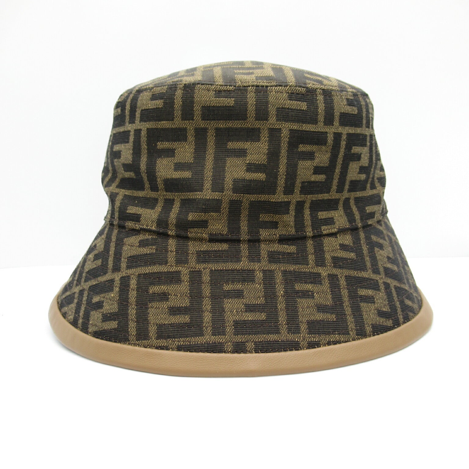 Fendi Polyester Hat Brown Unisex