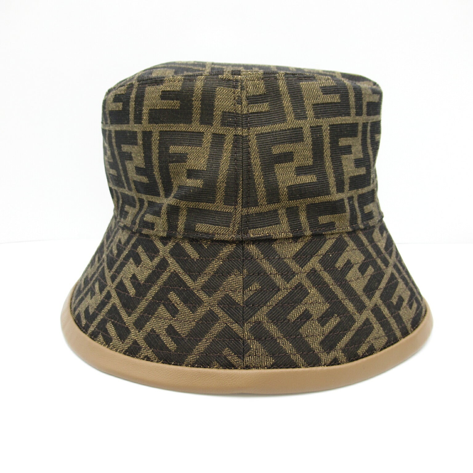 Fendi Polyester Hat Brown Unisex