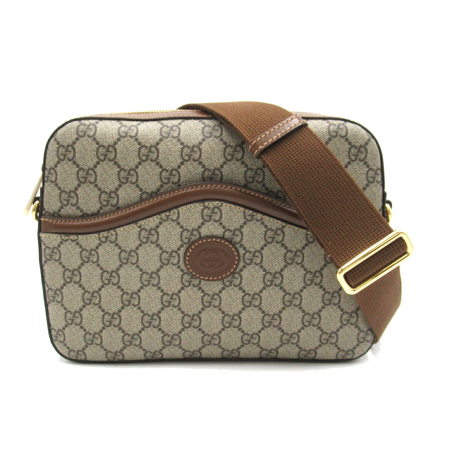 Gucci GG Supreme Interlocking G Shoulder Bag