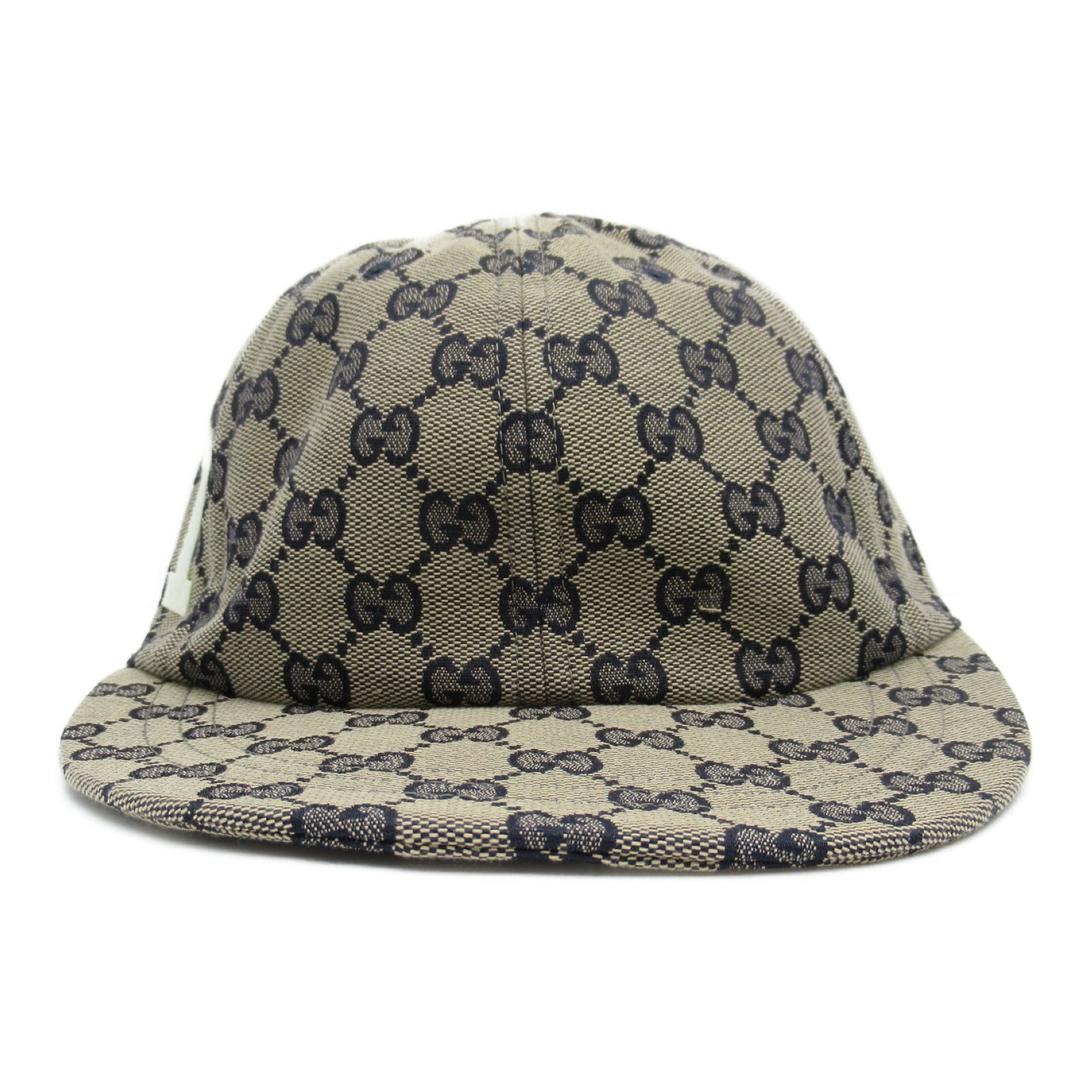 Gucci GG Canvas Cotton Baseball Cap Blue