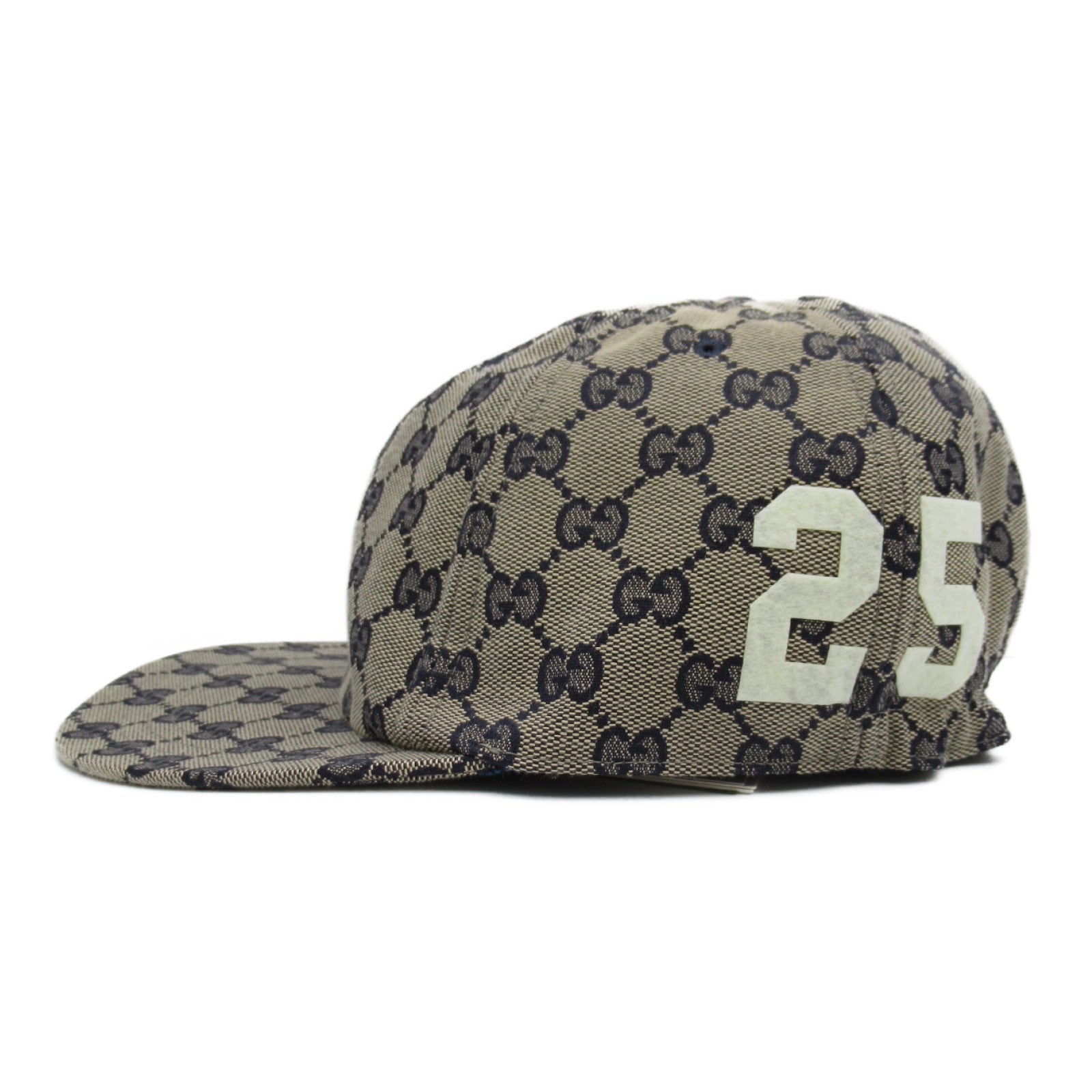 Gucci GG Canvas Cotton Baseball Cap Blue