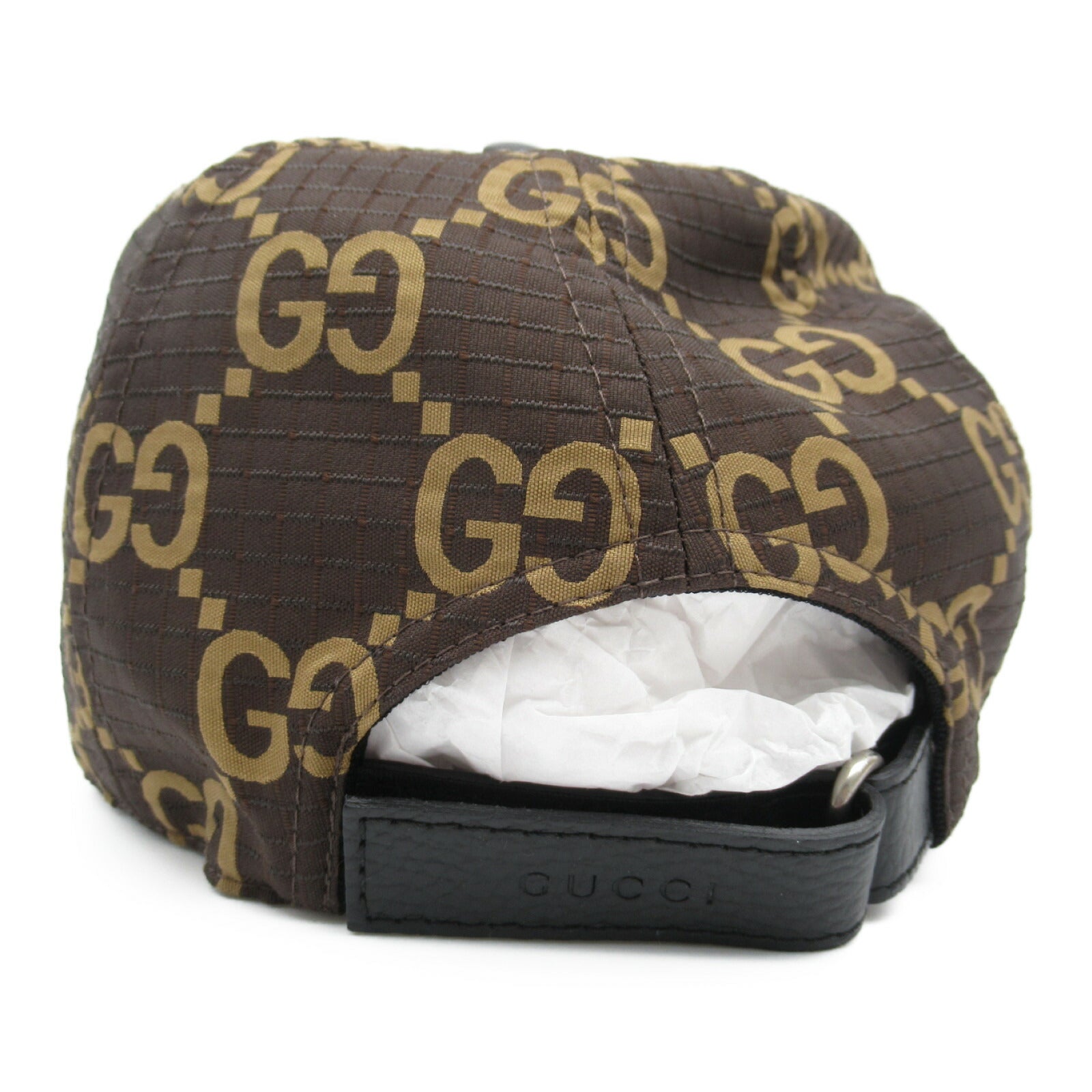 Gucci Polyester Baseball Cap Beige Unisex