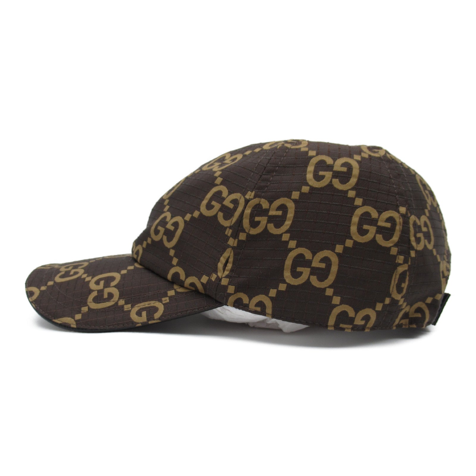 Gucci Polyester Baseball Cap Beige Unisex