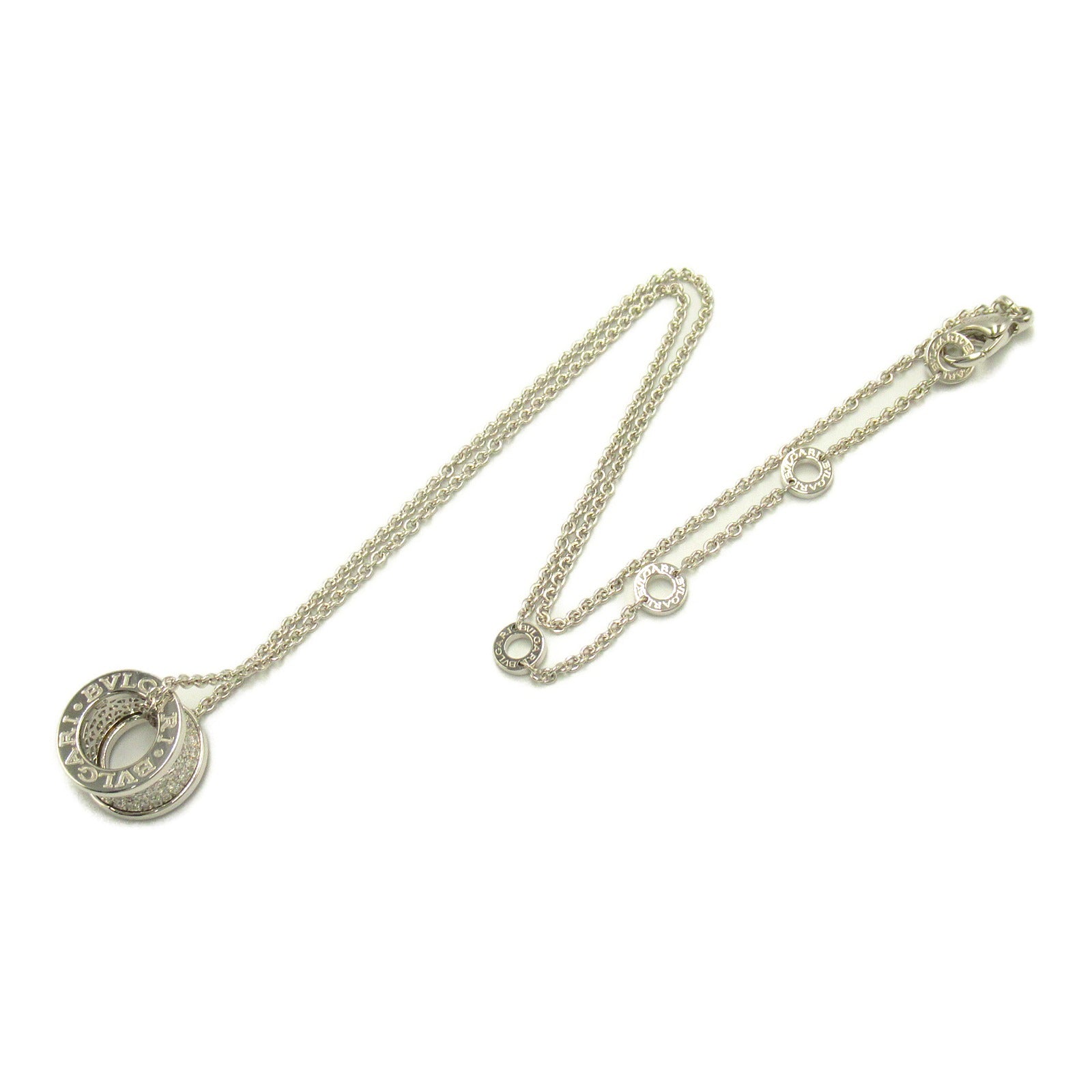 Bvlgari B-zero1 Diamond Necklace K18WG