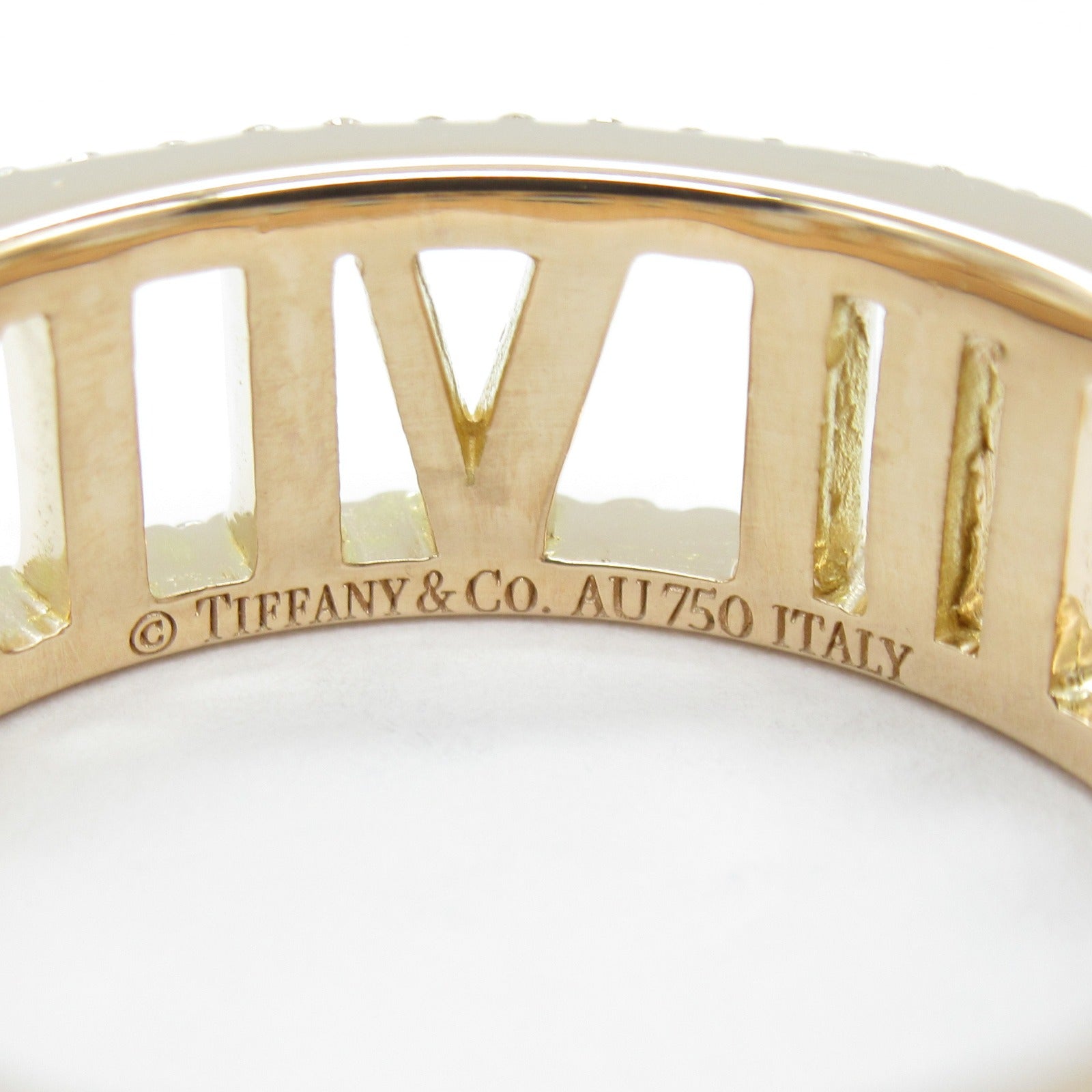 Tiffany & Co Open Atlas Diamond Ring K18PG