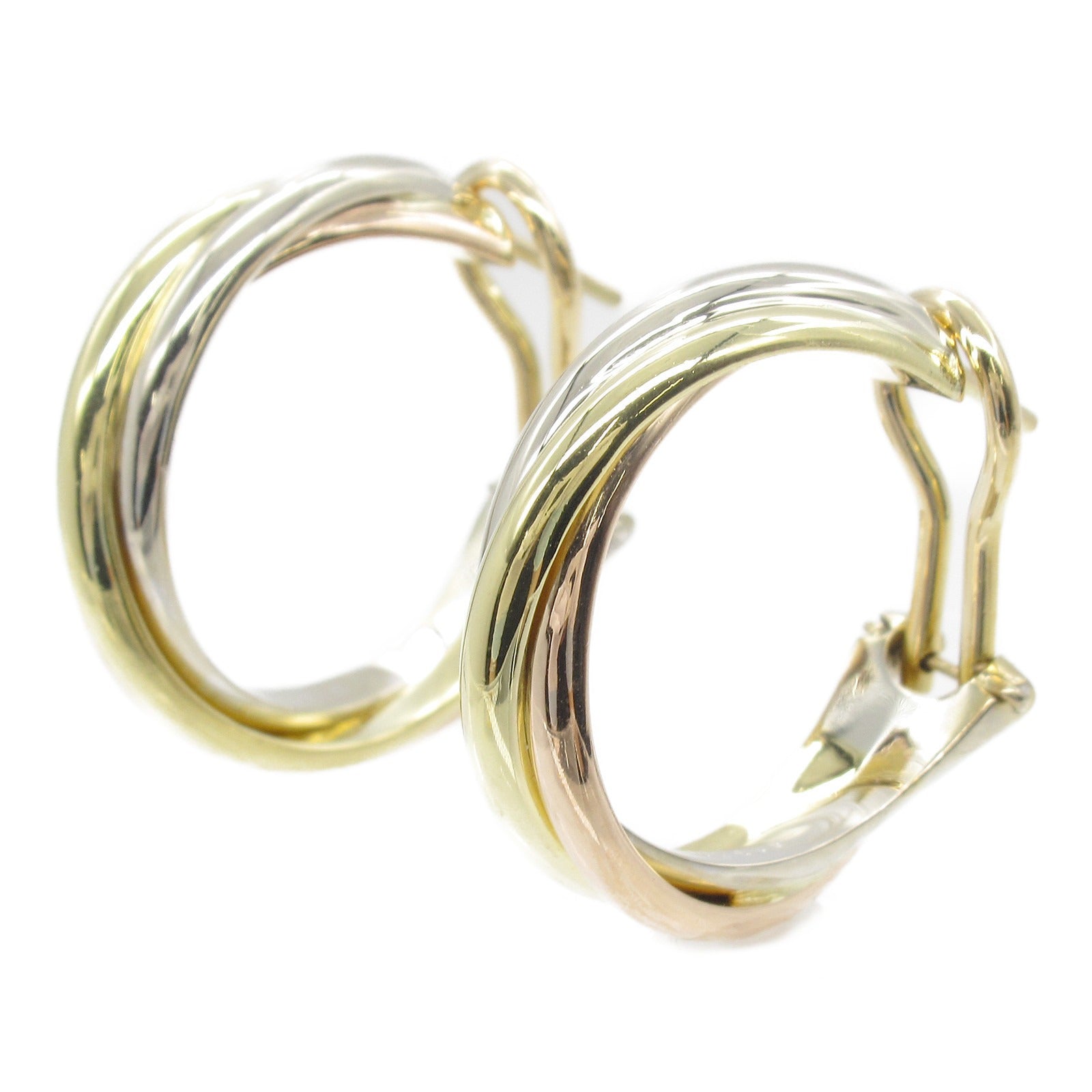 Cartier Trinity Earrings K18 Gold