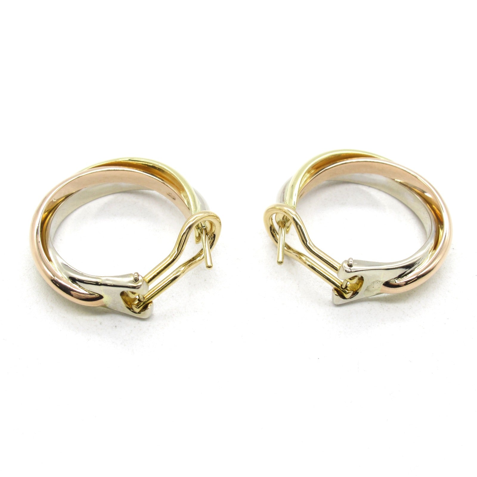 Cartier Trinity Earrings K18 Gold