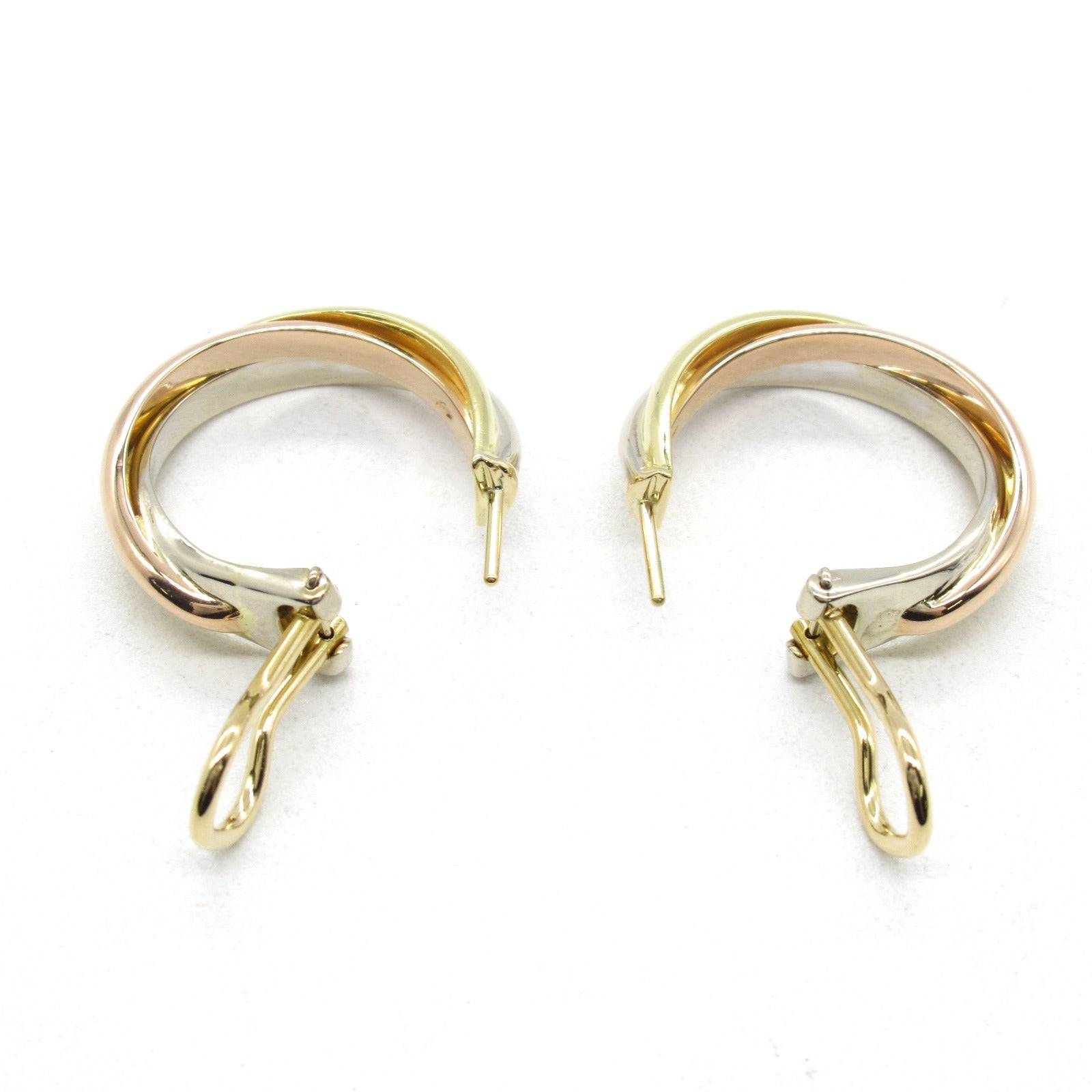 Cartier Trinity Earrings K18 Gold