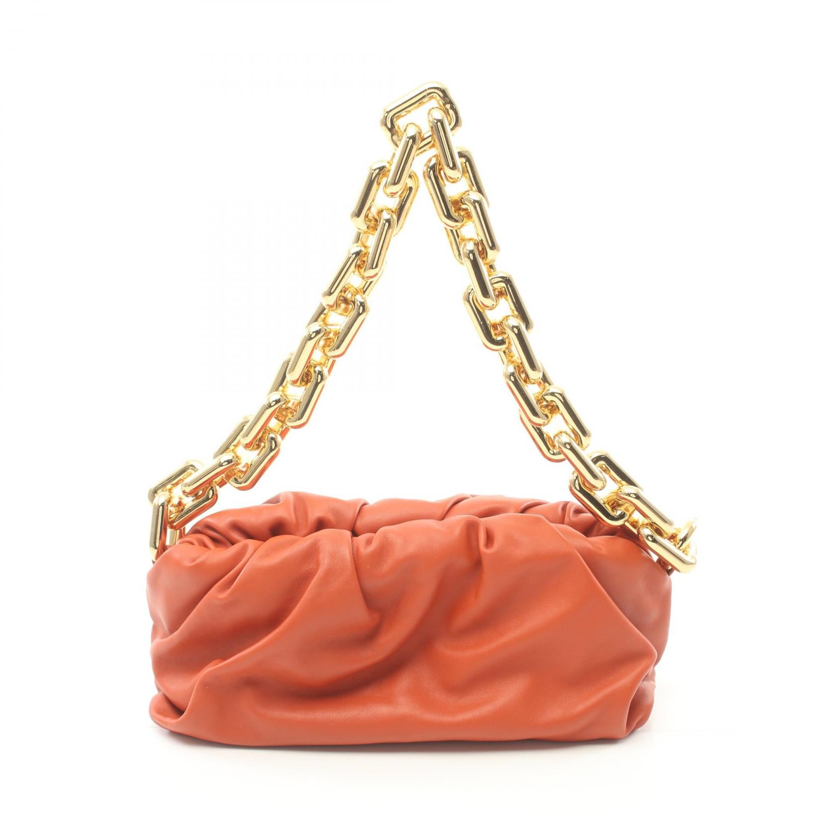 Bottega Veneta Leather Chain Pouch Handbag