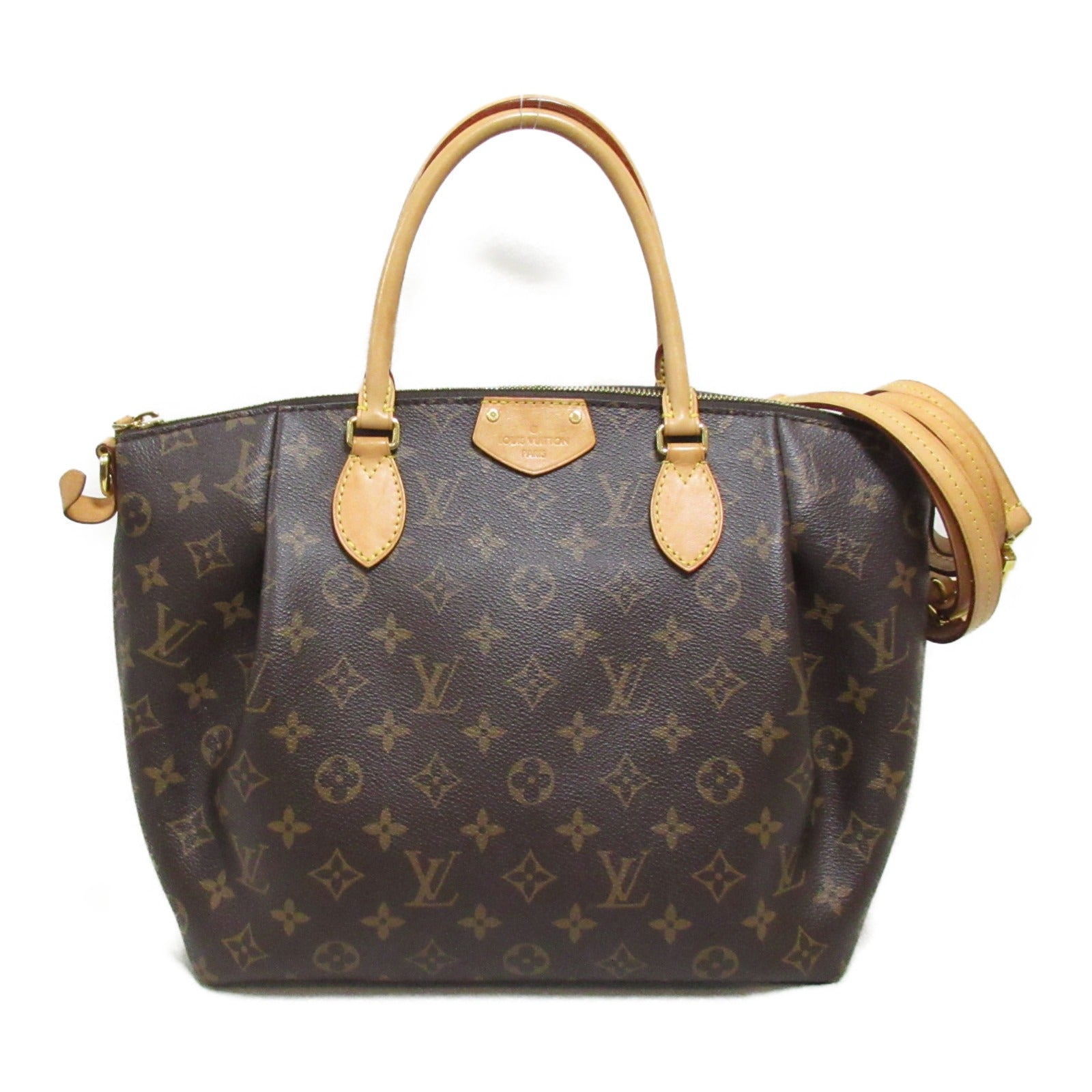 Louis Vuitton Turenne MM Shoulder Bag Brown