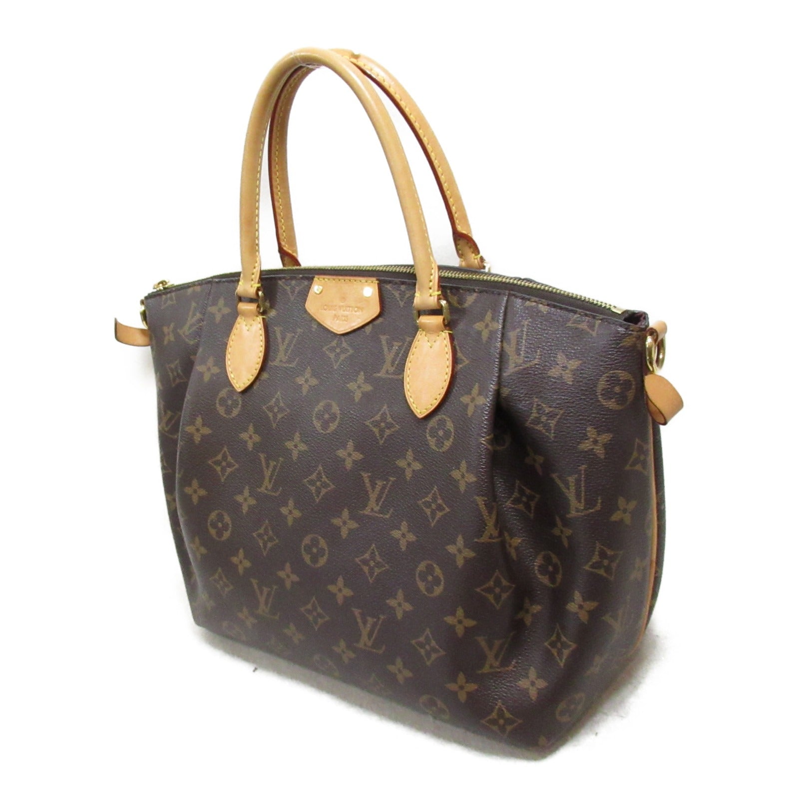 Louis Vuitton Turenne MM Shoulder Bag Brown