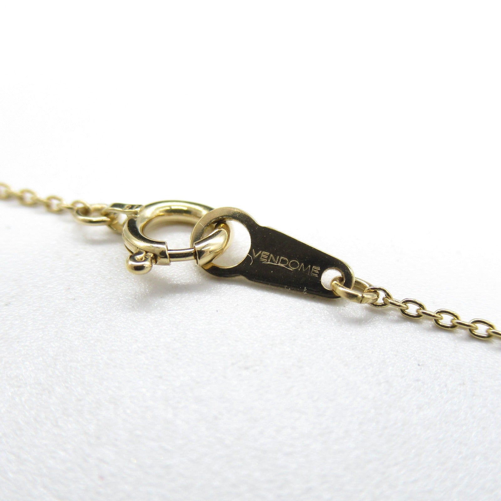 Vendome Aoyama K18 Gold Diamond Necklace