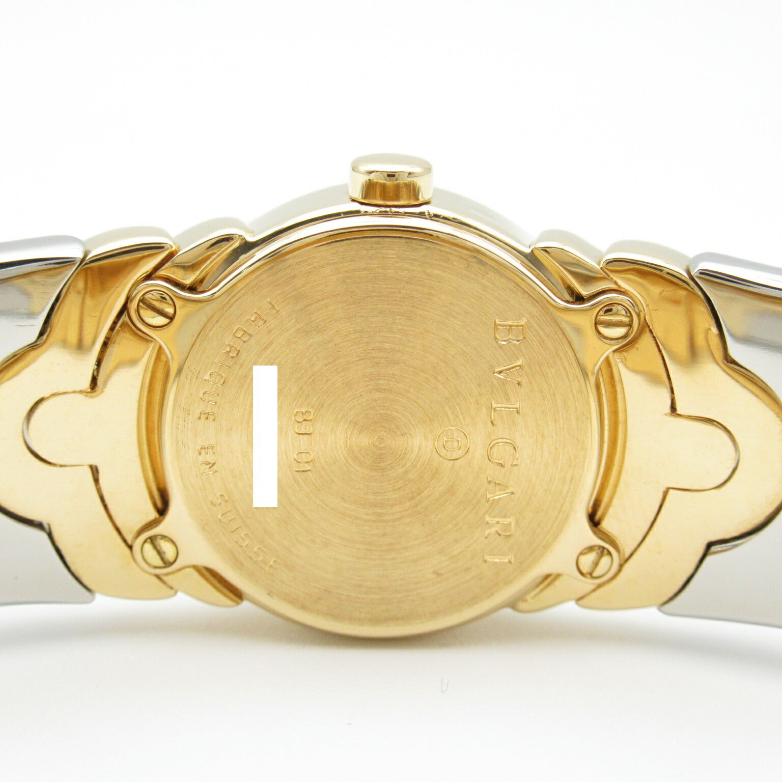 Bvlgari Parentesi Watch Yellow Gold Stainless Steel