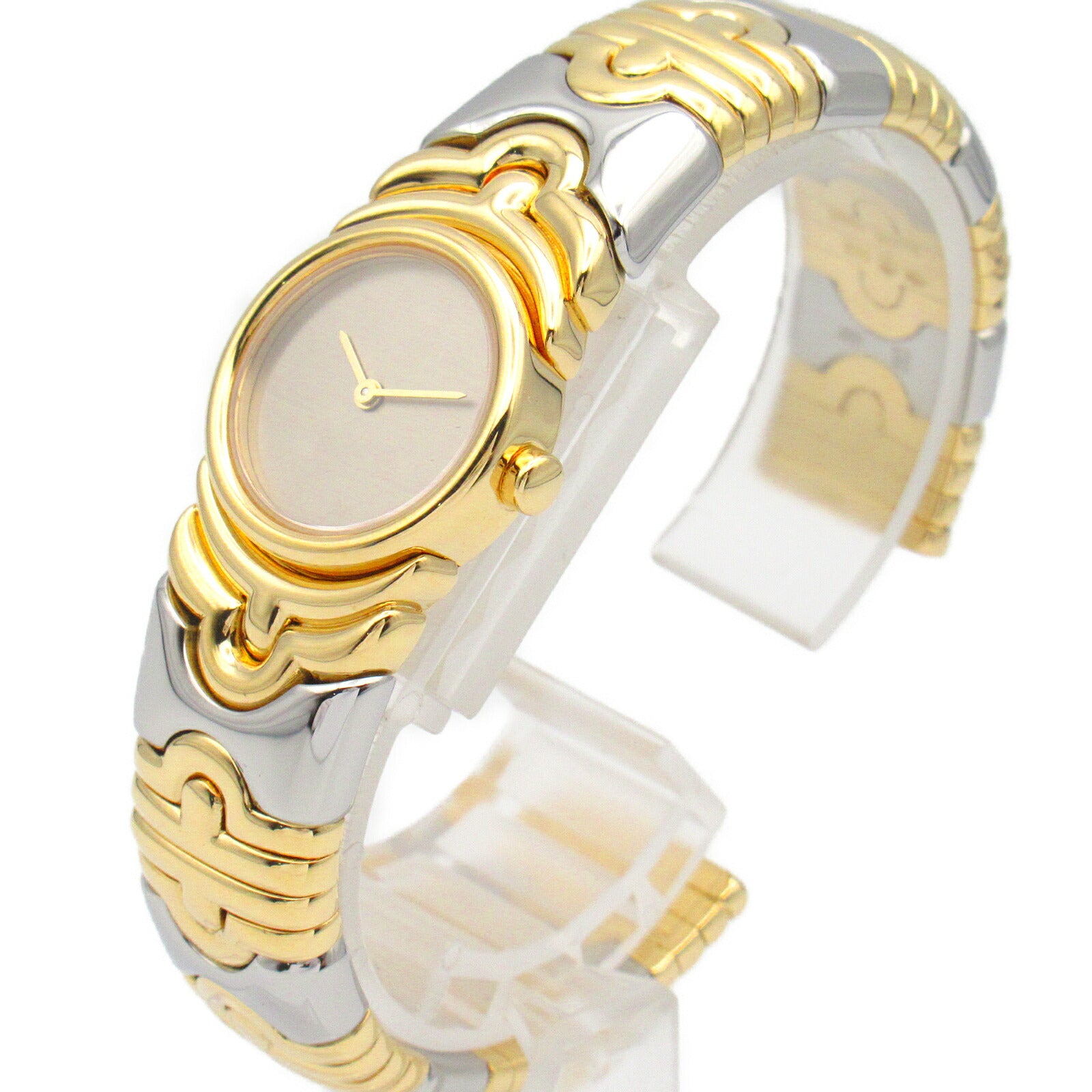 Bvlgari Parentesi Watch Yellow Gold Stainless Steel