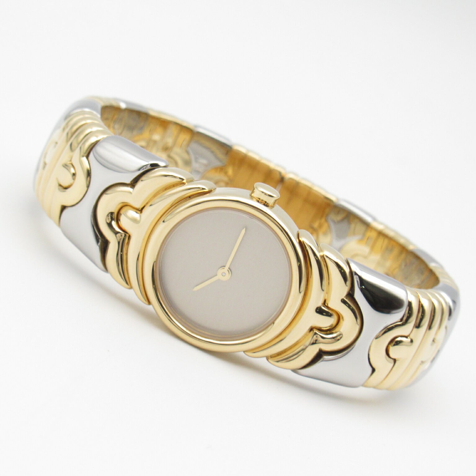 Bvlgari Parentesi Watch Yellow Gold Stainless Steel