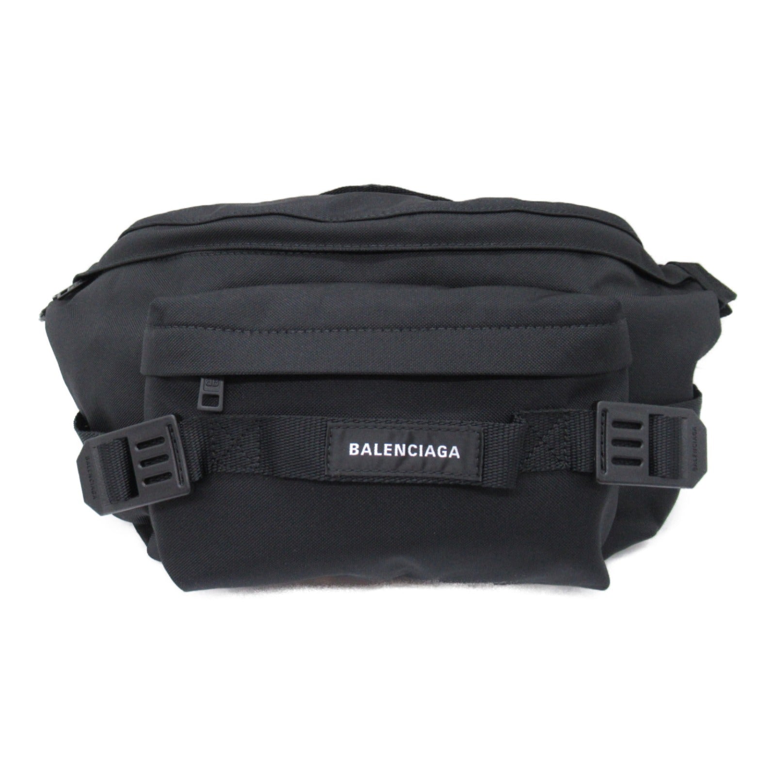 Balenciaga Waist Bag Canvas Belt Bag 6440352BKPI1000 in Great Condition