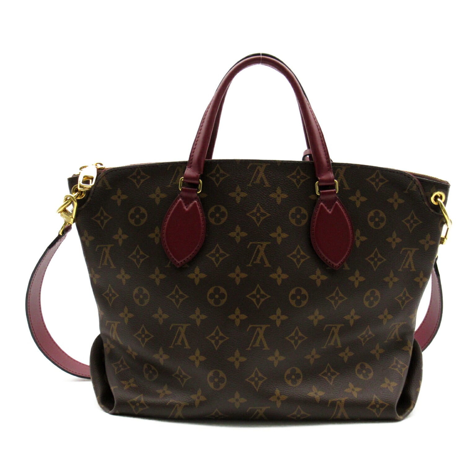 Louis Vuitton Flower Zip Tote MM Monogram Bag