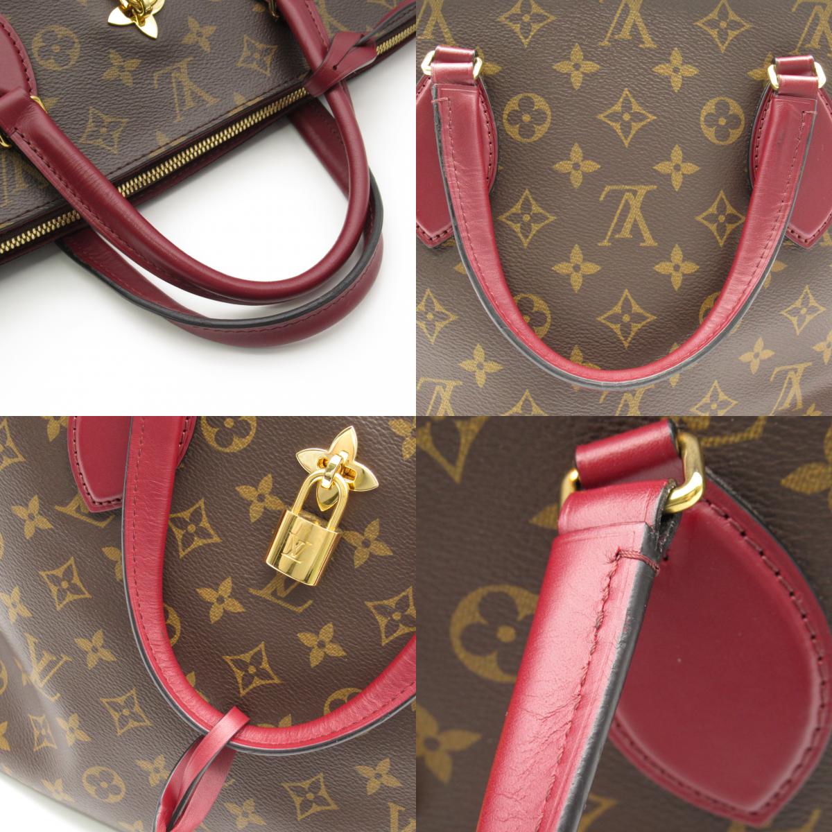 Louis Vuitton Flower Zip Tote MM Monogram Bag