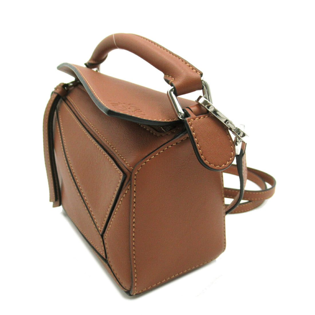 Loewe Leather Mini Puzzle 2way Shoulder Bag