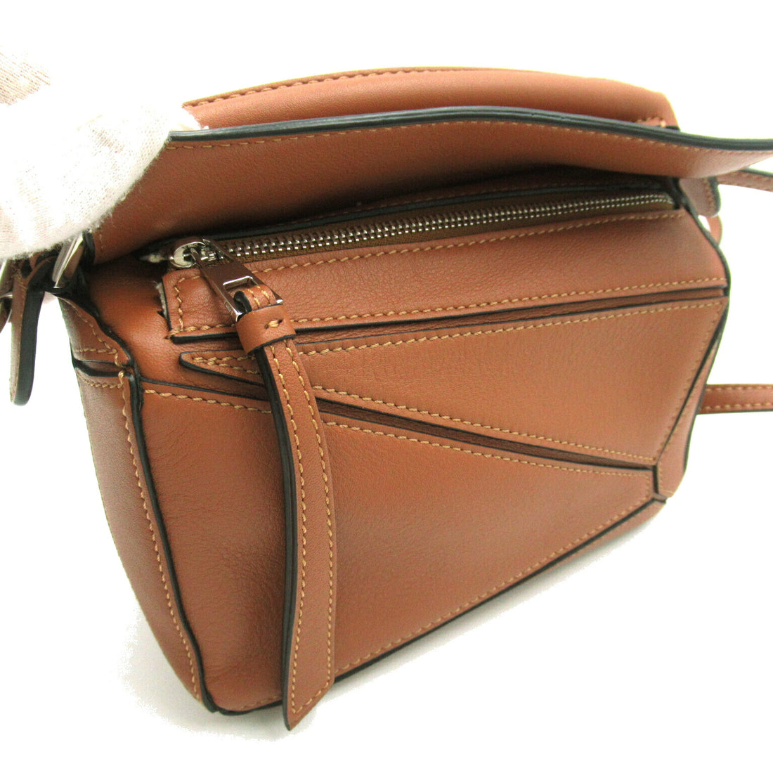 Loewe Leather Mini Puzzle 2way Shoulder Bag