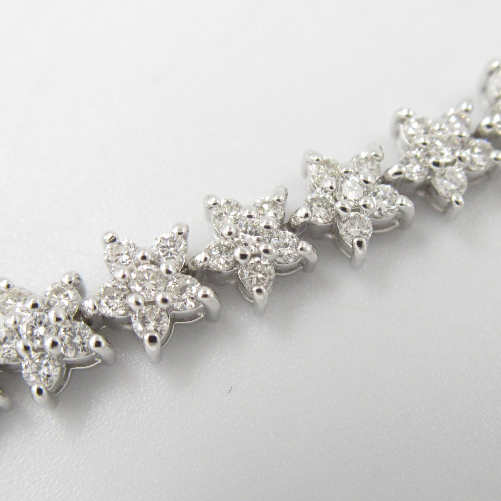 K18WG White Gold Diamond Bracelet Jewelry