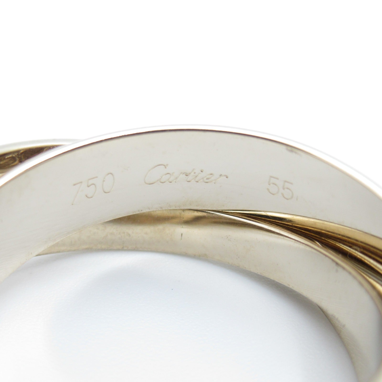 Cartier Trinity Ring K18WG White Gold