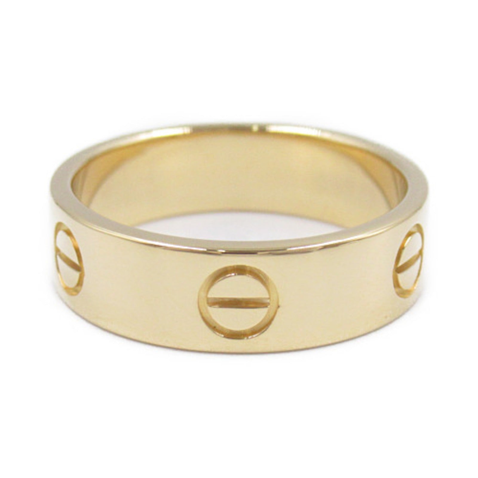 Cartier Love Ring K18 Yellow Gold Jewelry