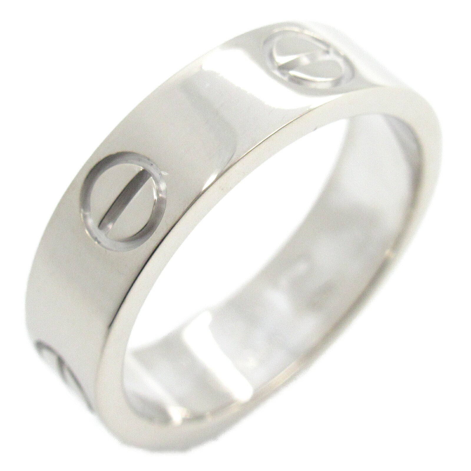 Cartier Love Ring K18WG White Gold