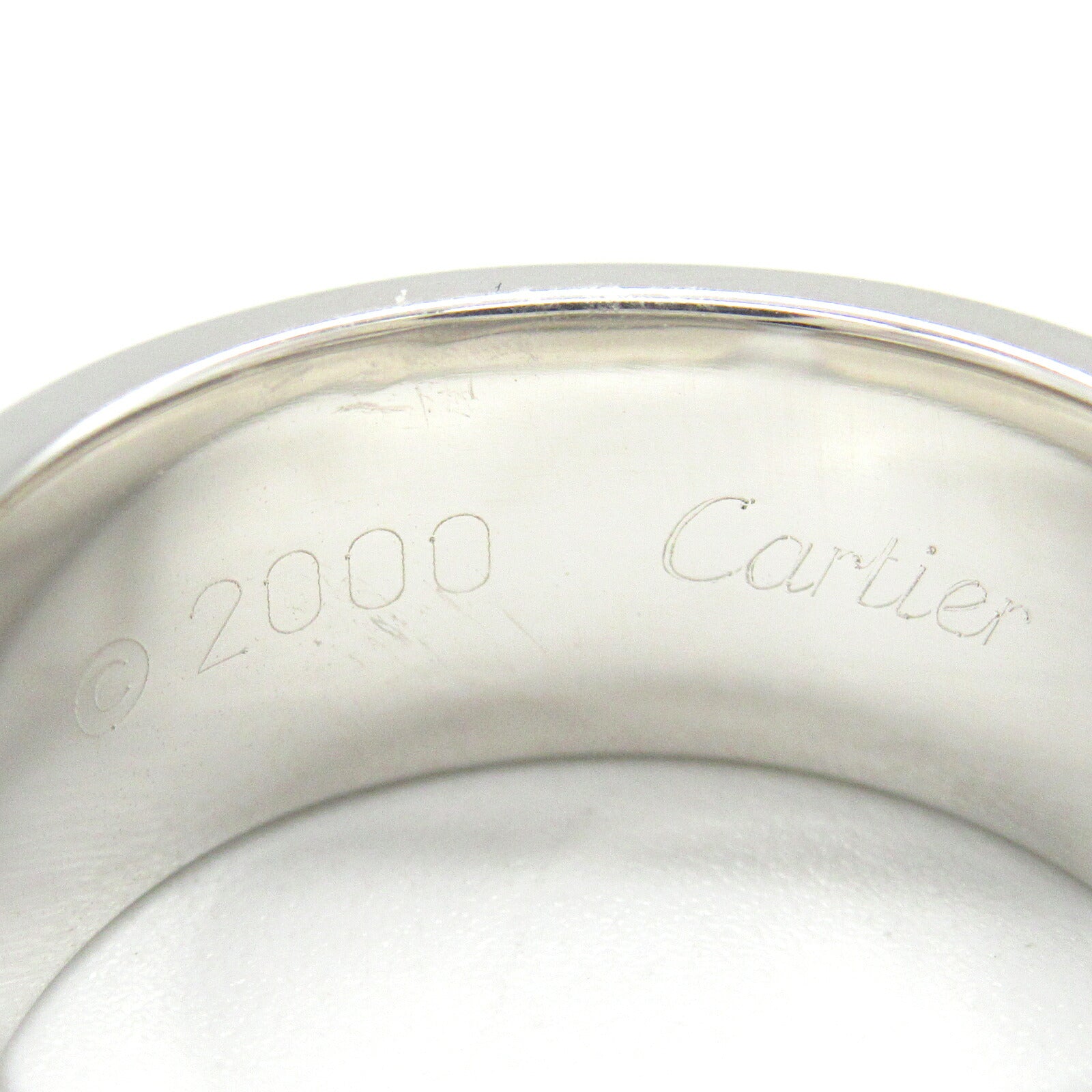 Cartier C2 Ring K18WG White Gold