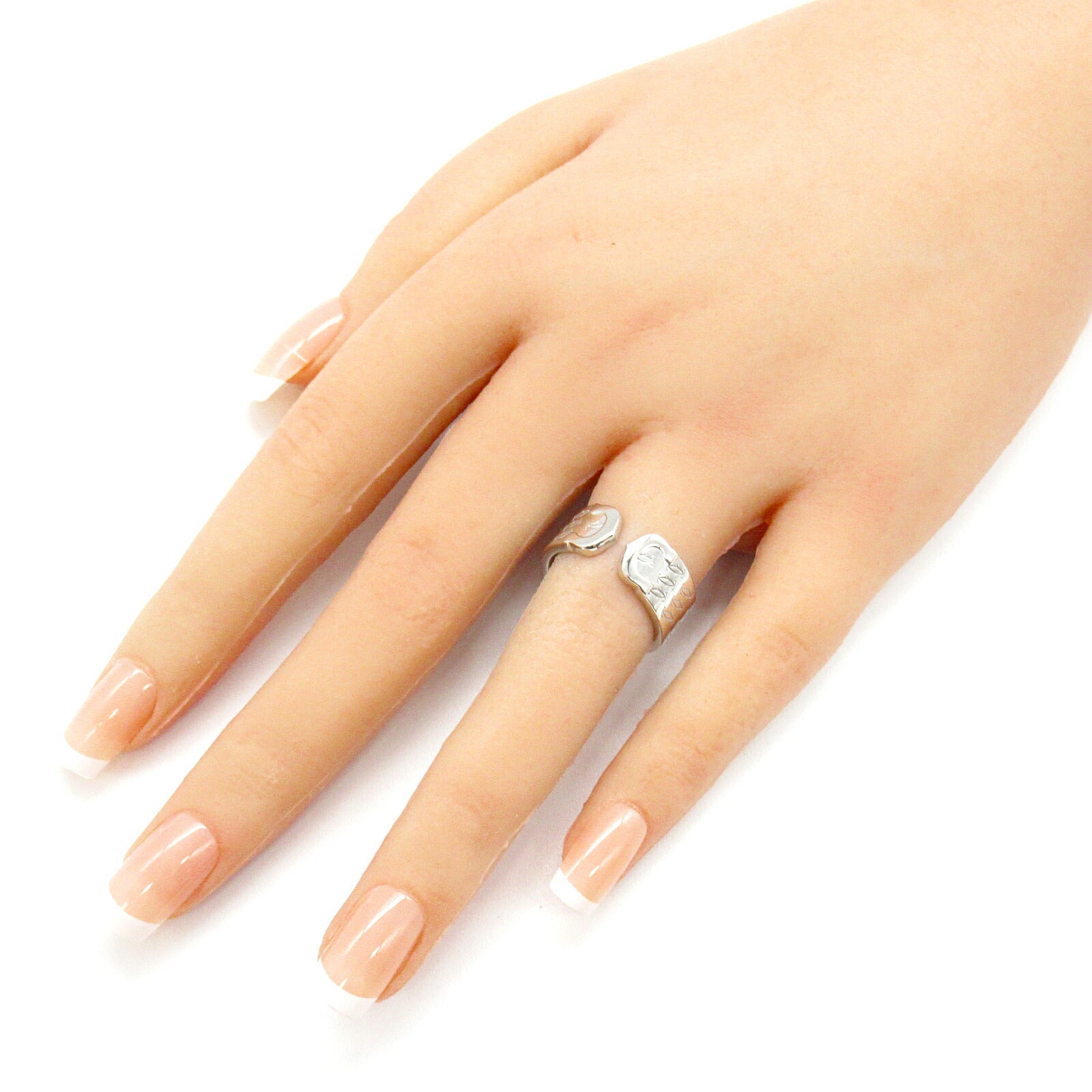 Cartier C2 Ring K18WG White Gold