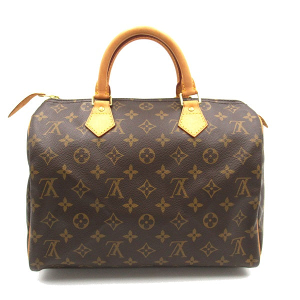 Louis Vuitton Speedy 30 Canvas Handbag M41526 in Very Good Condition