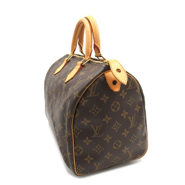 Louis Vuitton Speedy 30 Canvas Handbag M41526 in Very Good Condition