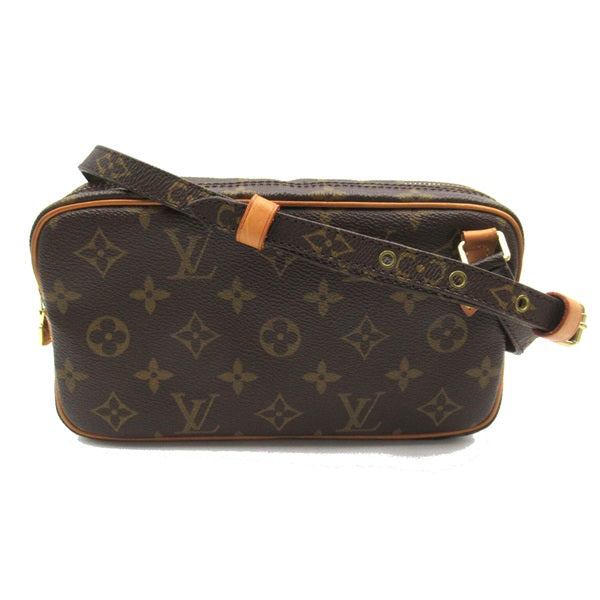 Louis Vuitton Pochette Marly Bandouliere Canvas Crossbody Bag M51828 in Good condition