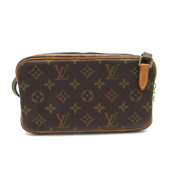 Louis Vuitton Pochette Marly Bandouliere Canvas Crossbody Bag M51828 in Good condition