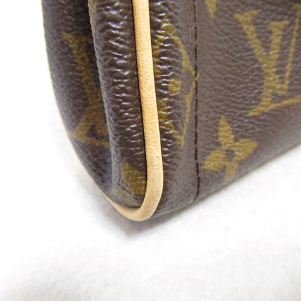 Louis Vuitton Pochette Beverly Canvas Shoulder Bag M40122 in Very Good Condition