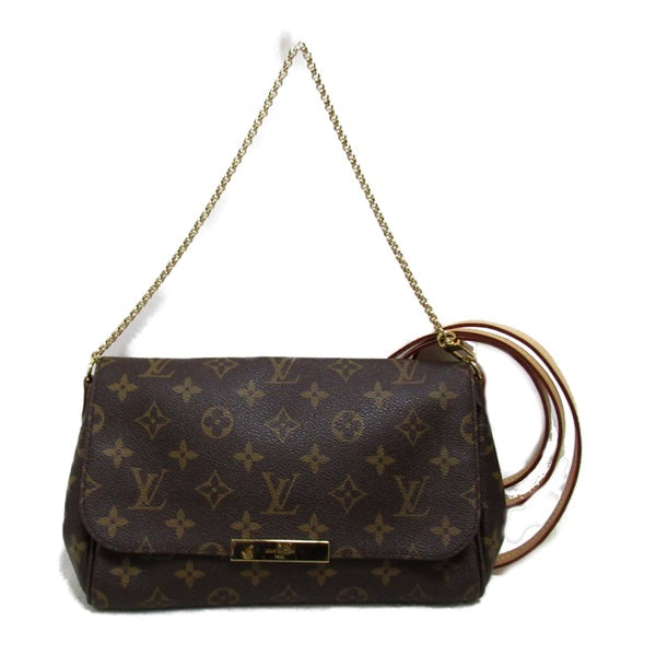 Louis Vuitton Favorite MM Canvas Shoulder Bag M40718 in Good condition