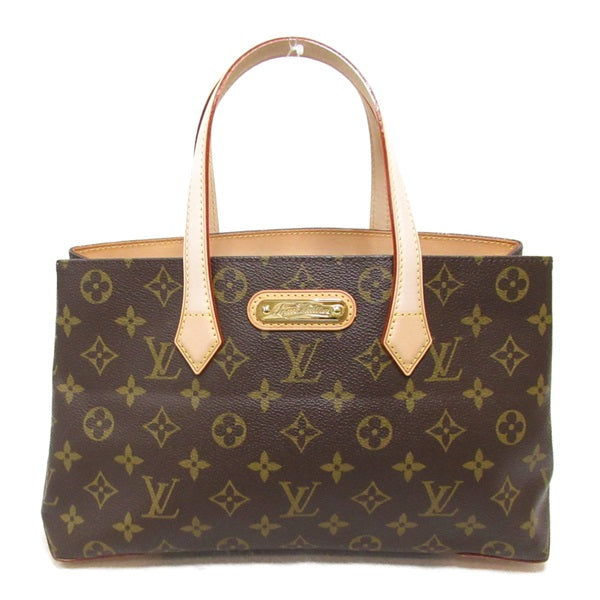 Louis Vuitton Wilshire PM Canvas Handbag M45643 in Great Condition