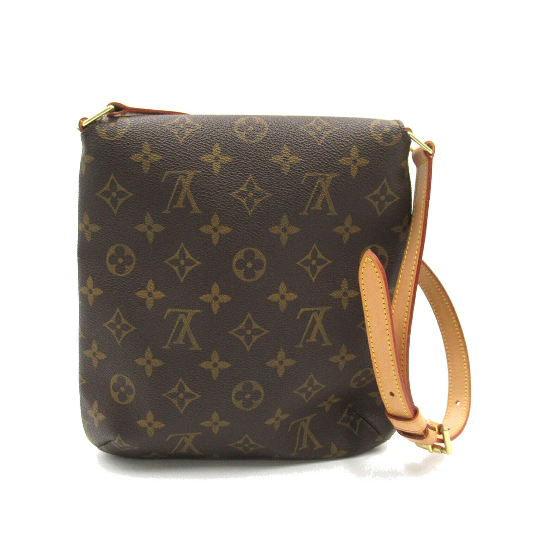 Louis Vuitton Musette Salsa Short Shoulder Bag Brown