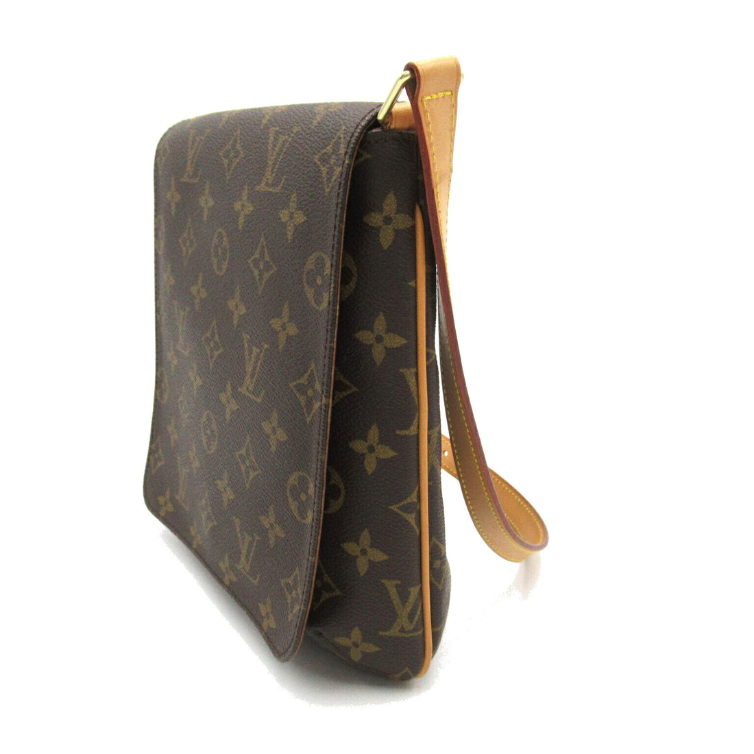 Louis Vuitton Musette Salsa Short Shoulder Bag Brown