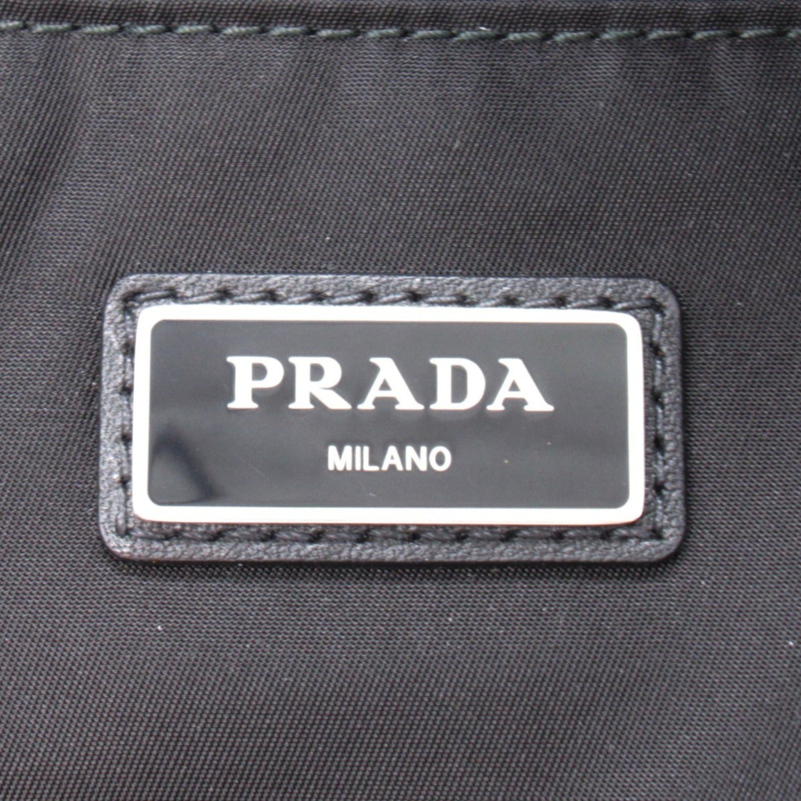 Prada Nylon Body Shoulder Bag Black