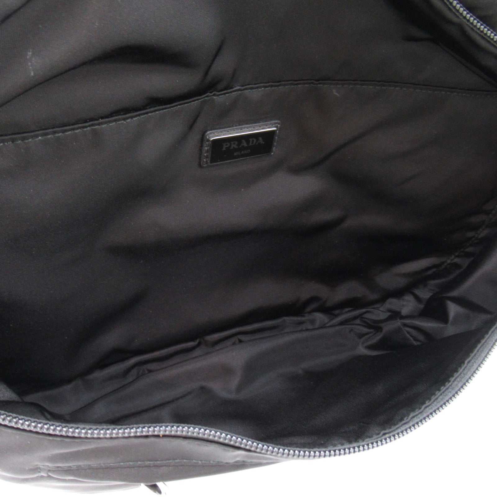 Prada Nylon Body Shoulder Bag Black