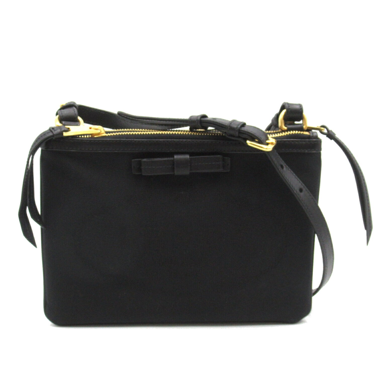 Prada Canvas Shoulder Bag 1BH046