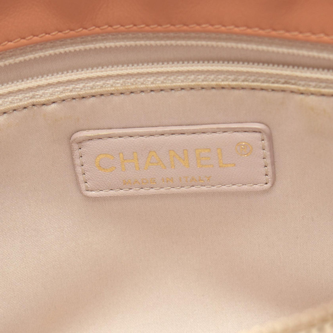 Chanel Chevron V-Stitch Leather Tote Bag