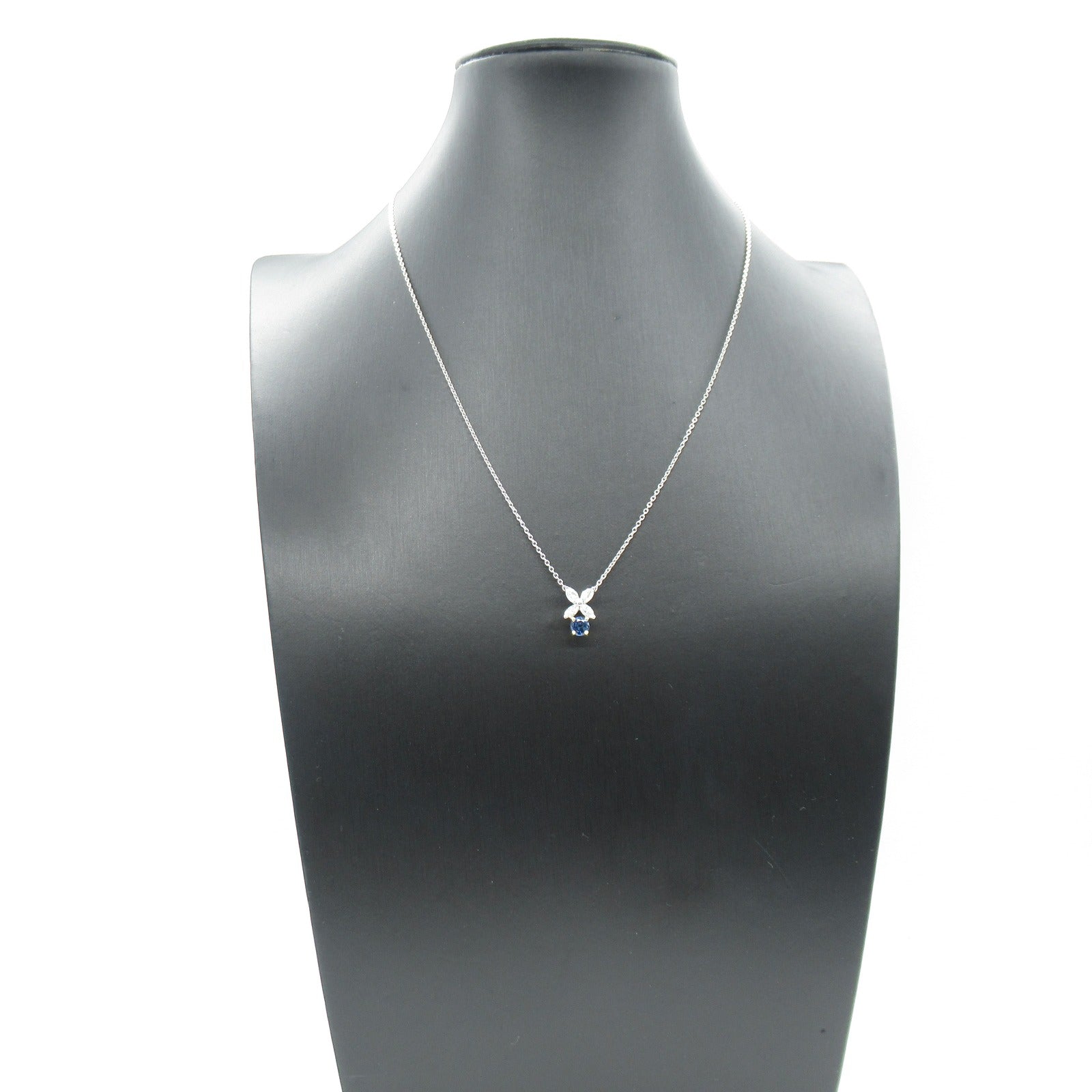 Tiffany & Co Victoria Diamond Sapphire Necklace