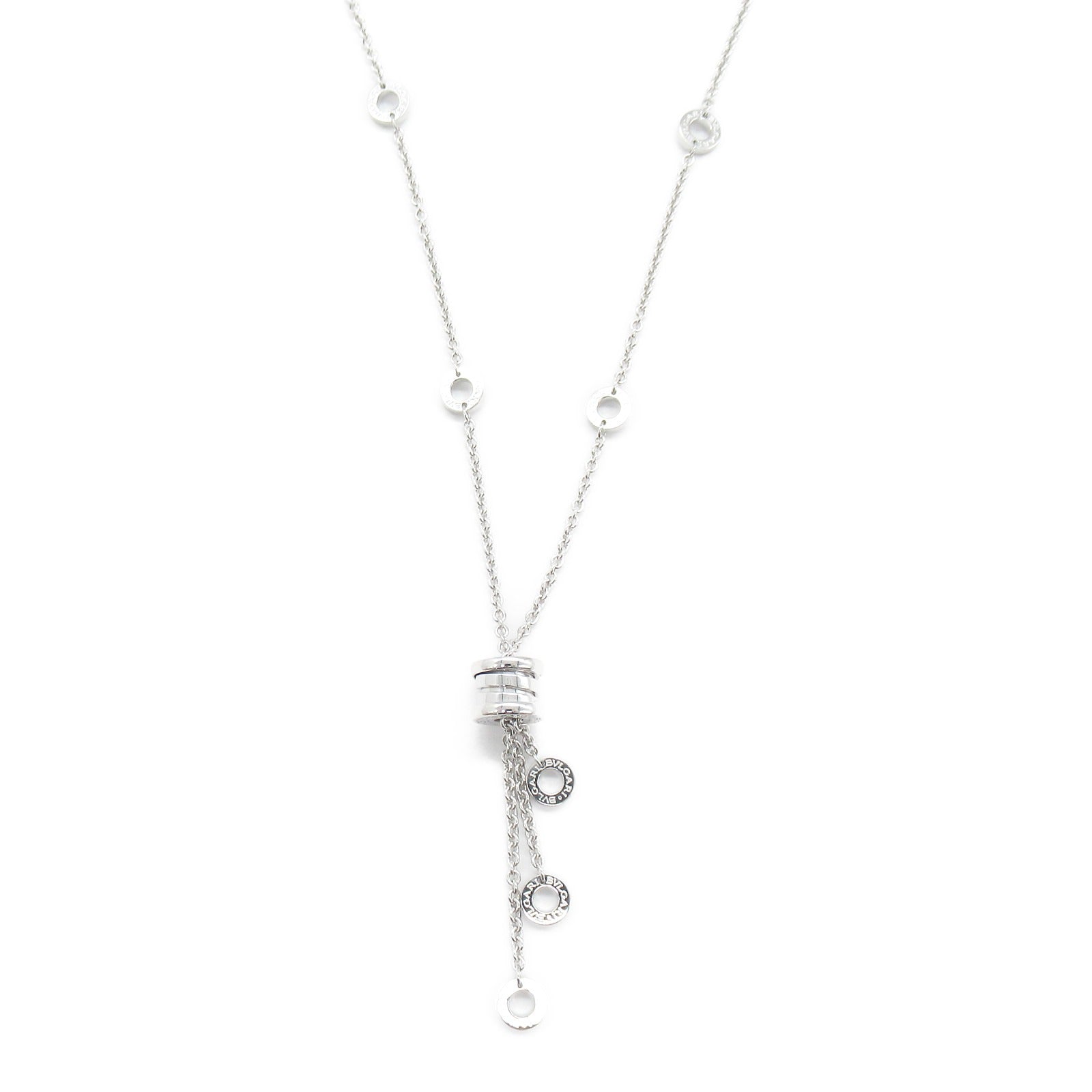 Bvlgari B-zero1 Element Necklace K18WG White Gold