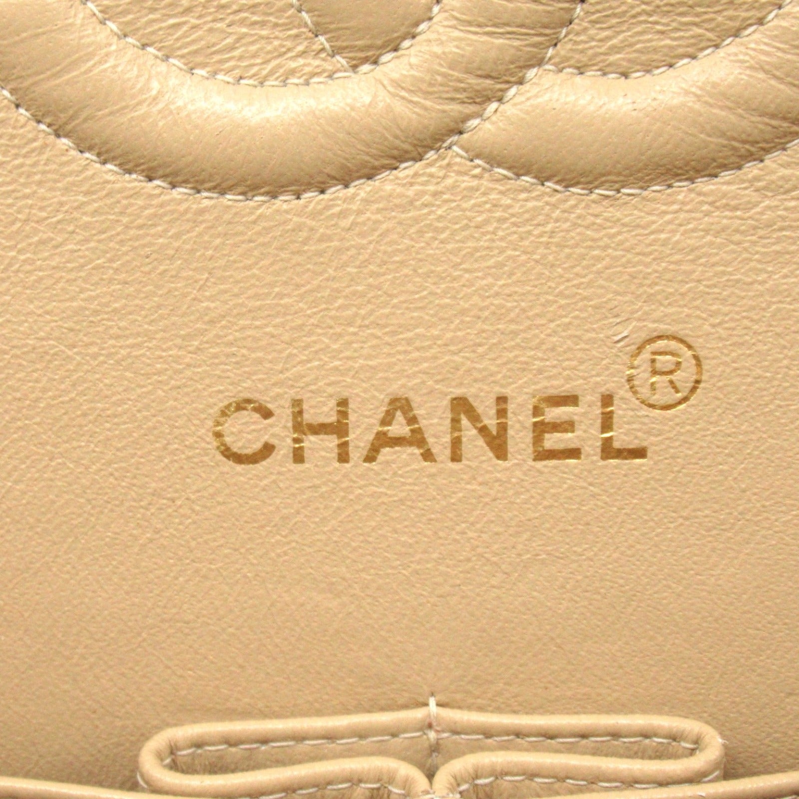 Chanel Lambskin Double Flap Shoulder Bag