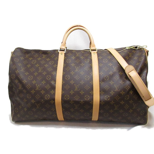 Louis Vuitton Keepall Bandouliere 60 Canvas Travel Bag M41412 in Good condition
