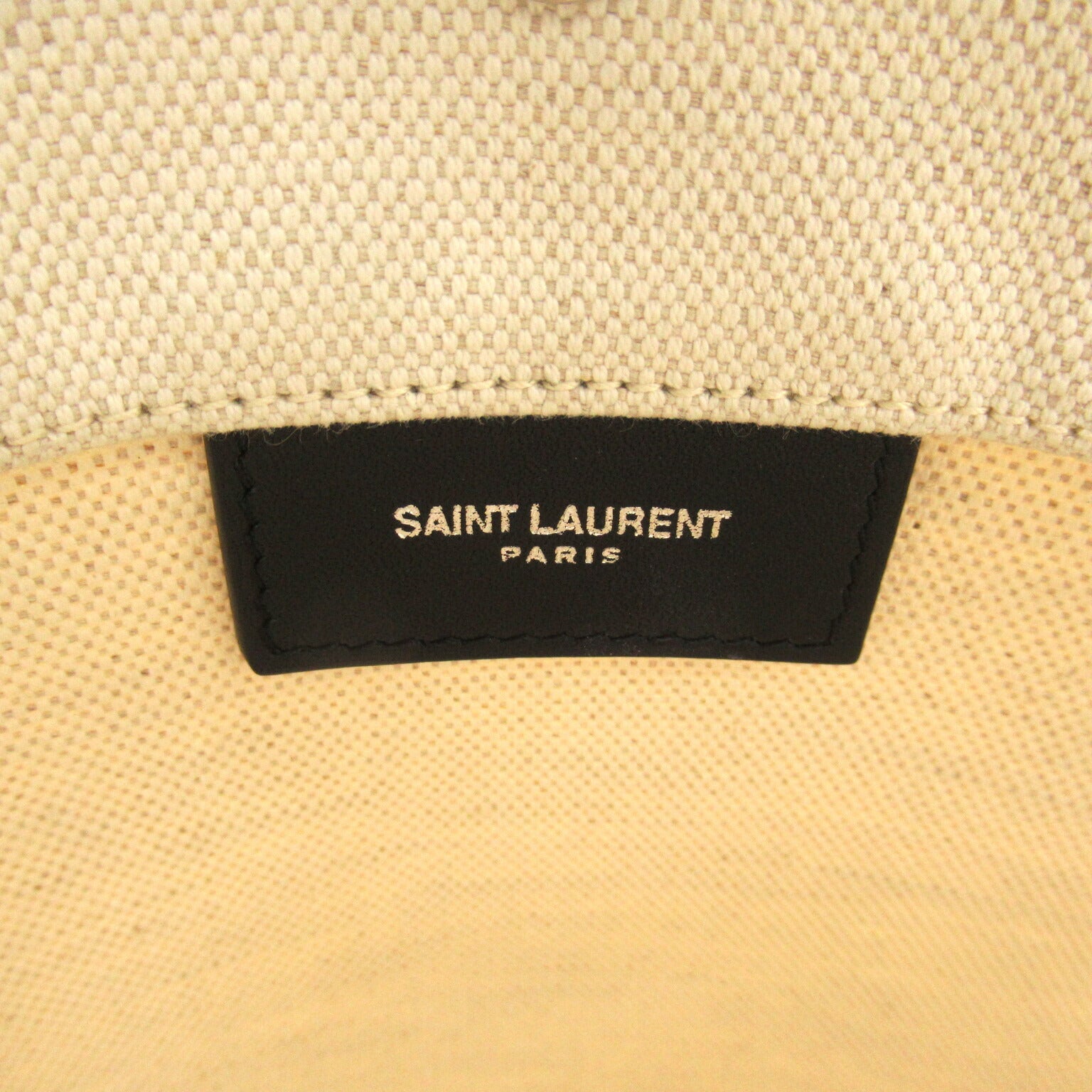 Yves Saint Laurent Canvas Leather Shoulder Bag